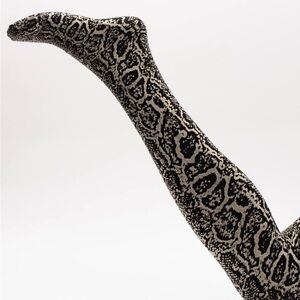 NWT - Wolford Knit Snakeskin Tights